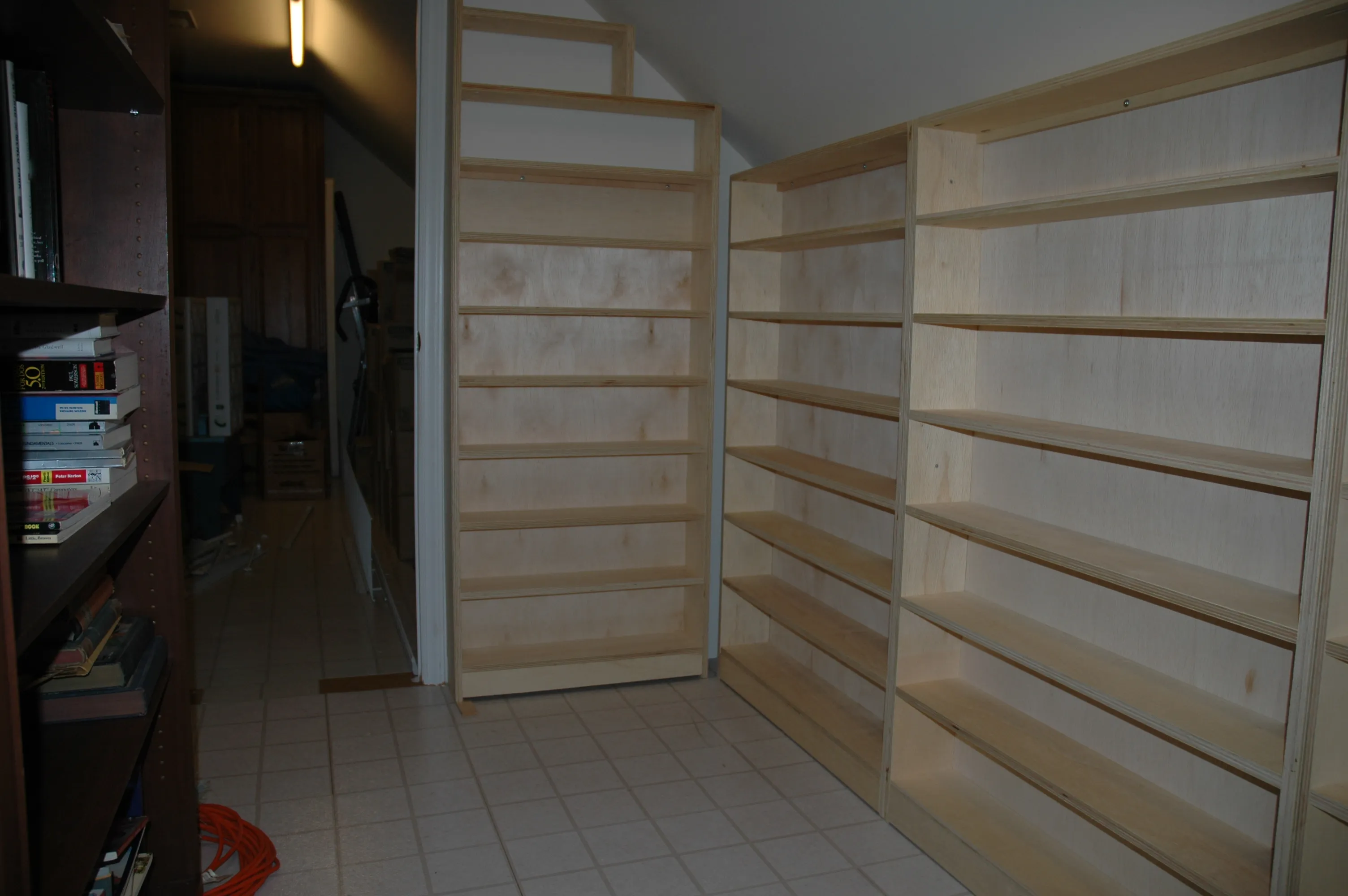 CD Shelving after 1