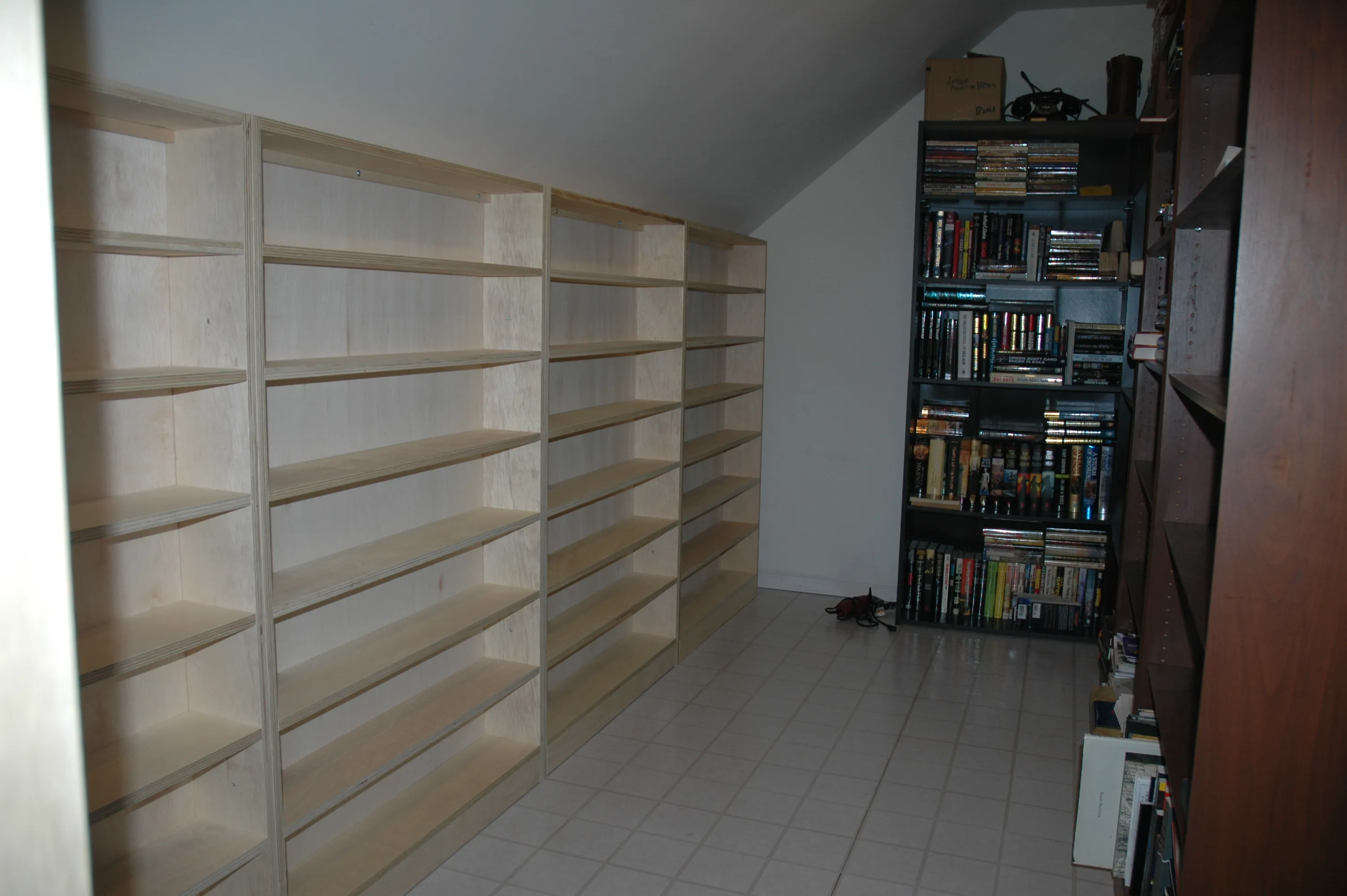 CD Shelving after 2