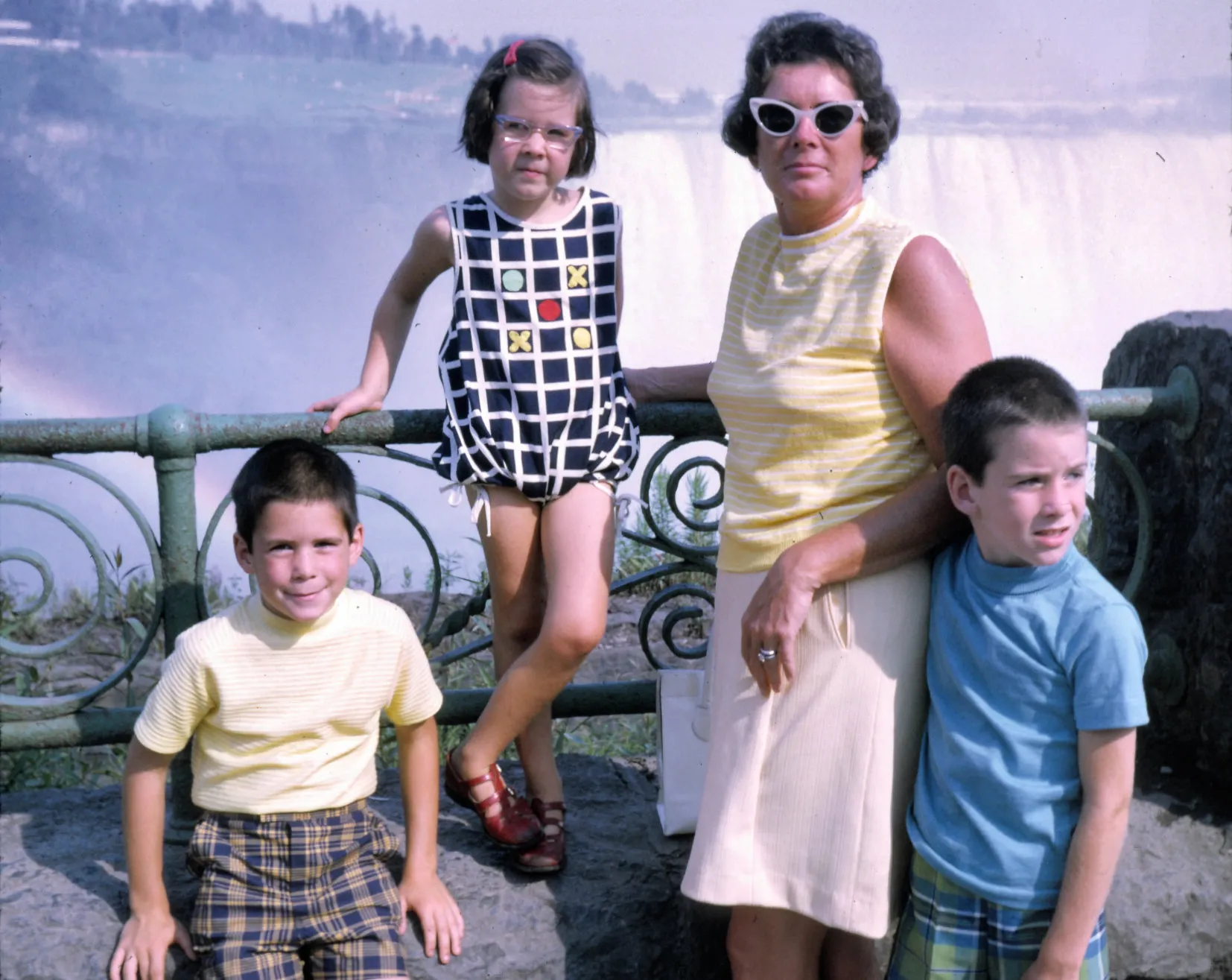 Family at the Falls